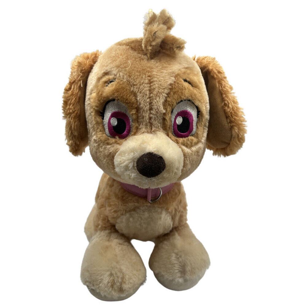 Build A Bear Paw Patrol Sky Girl Skye Pink Puppy Dog Plush Stuffed Doll Toy 2016